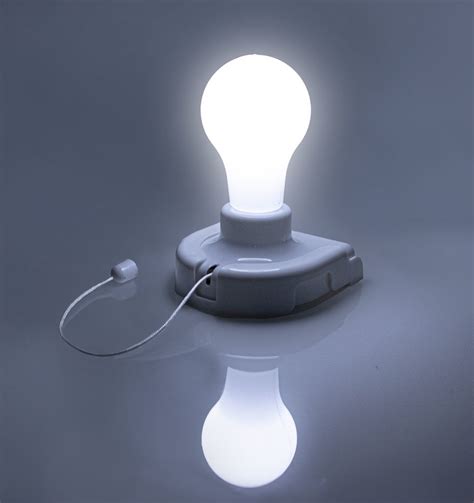 Battery operated wireless magic light bulb